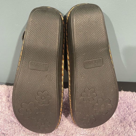 INGARO Black & Red Stone  "HAPPY" Wedge Nurse Mules/Clogs Slip Resistant Size 10 - Picture 8 of 10